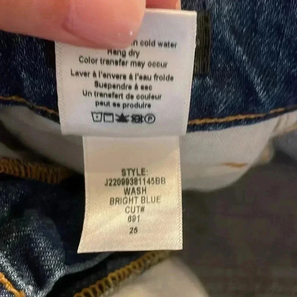 Veronica Beard Keane High Rise Straight Jeans - Picture 8 of 8